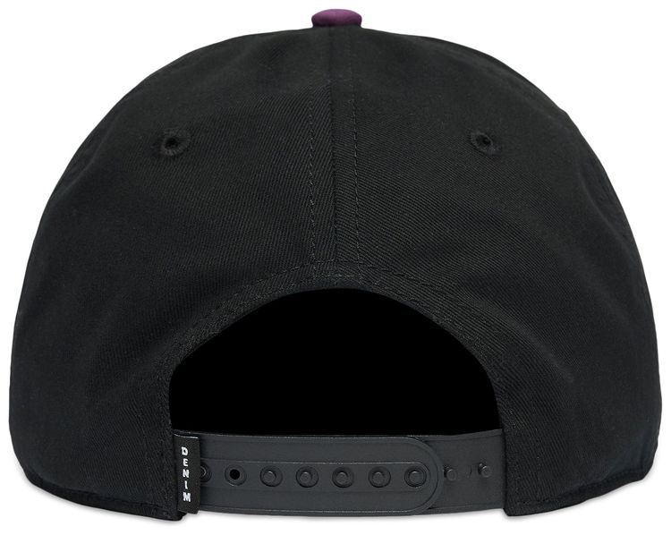 Denim Tears Two Tone Cap Black