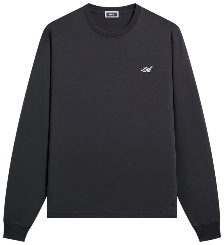 Kith Long Sleeve Lax Tee Black