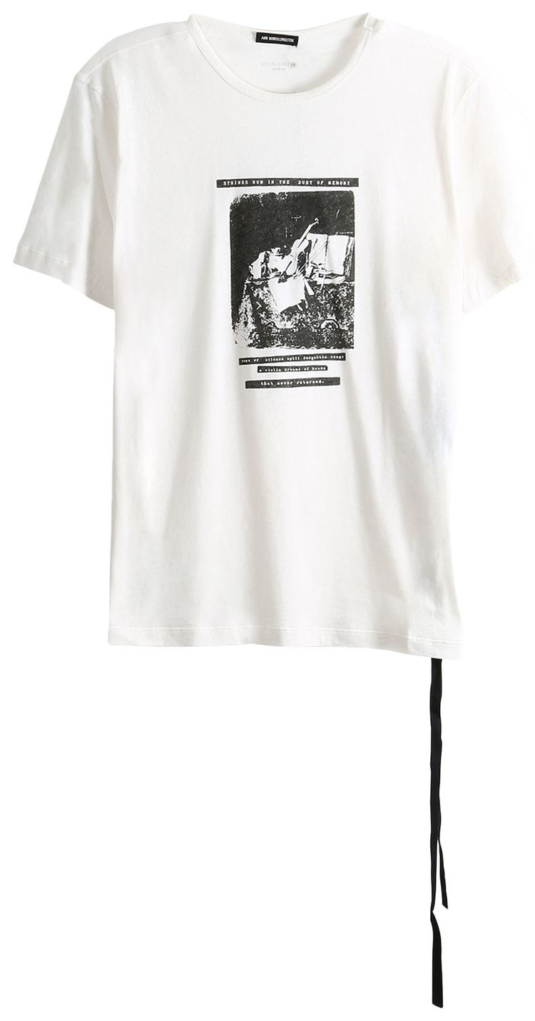 Ann Demeulemeester Baptist Standard Fit T Shirt Ivory
