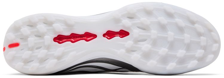 adidas Predator Pro Fold Over Tongue Turf Iron Metallic Zero Metalic Lucid Red