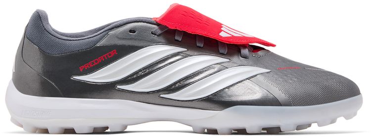 adidas Predator Pro Fold Over Tongue Turf Iron Metallic Zero Metalic Lucid Red