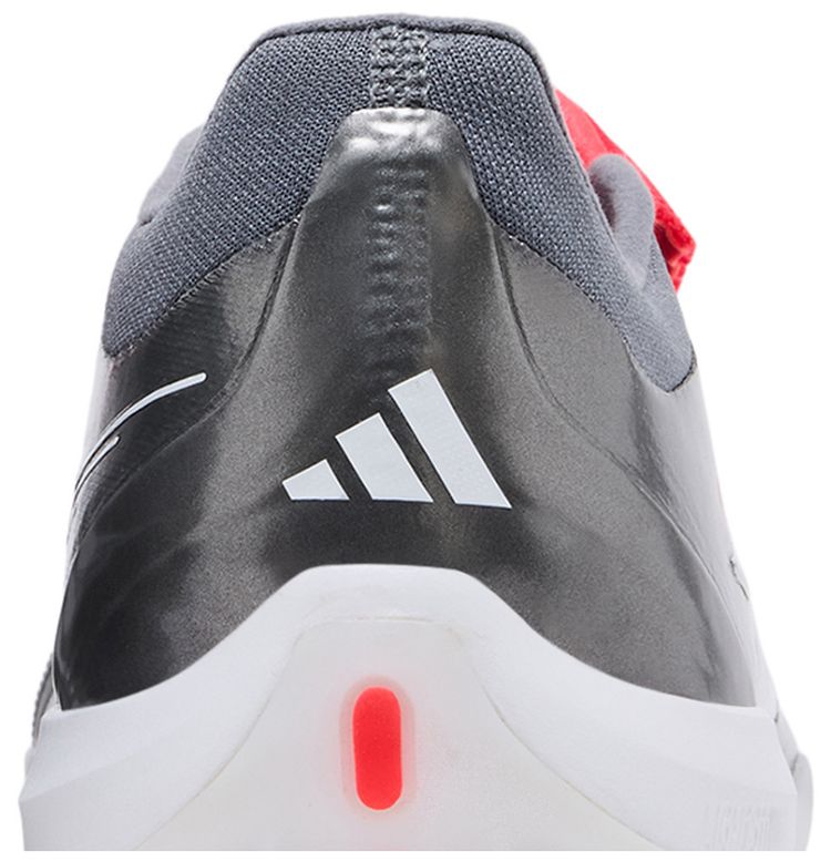 adidas Predator Pro Fold Over Tongue Turf Iron Metallic Zero Metalic Lucid Red