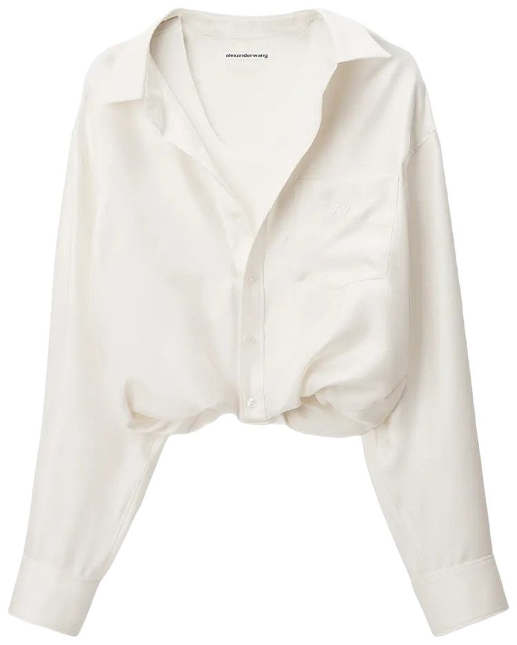 Alexander Wang Shirt Pre Styled Cami Top Cream