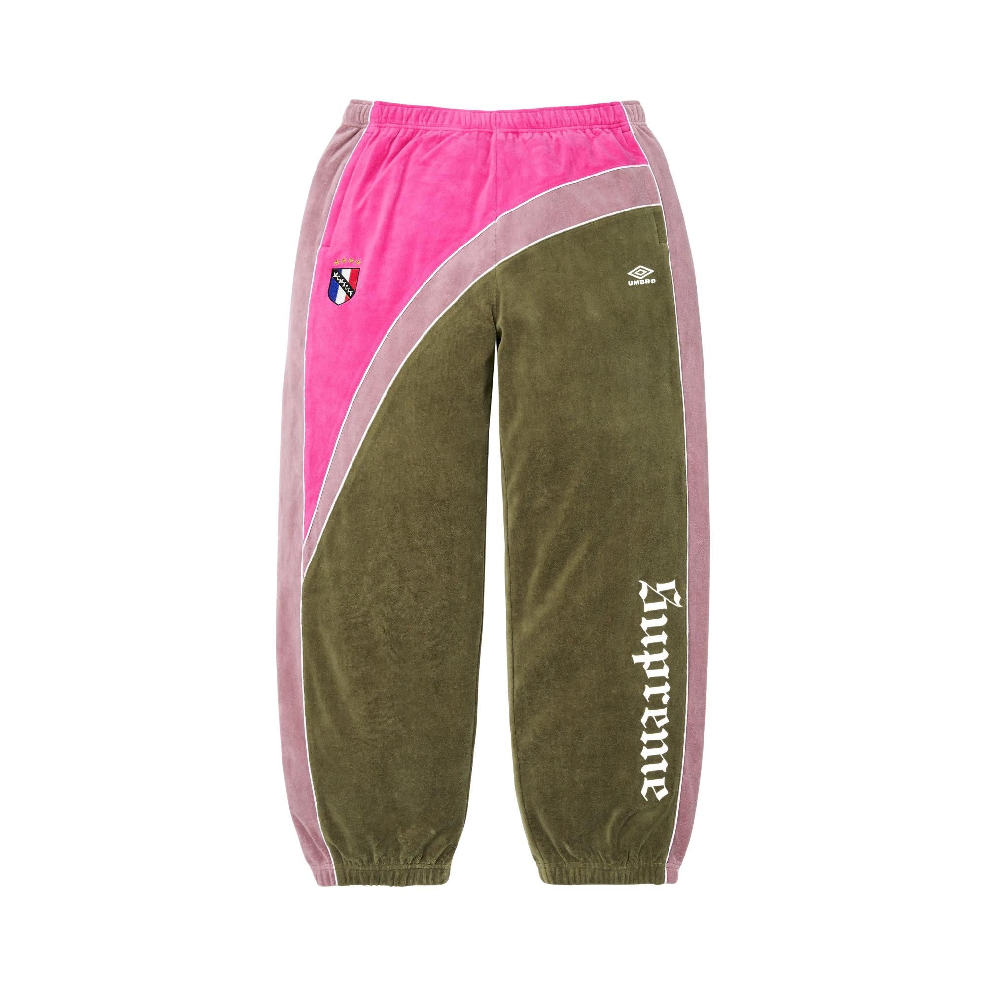 Buy Supreme x Umbro Velour Track Pant 'Olive' - FW26P35 OLIVE | GOAT