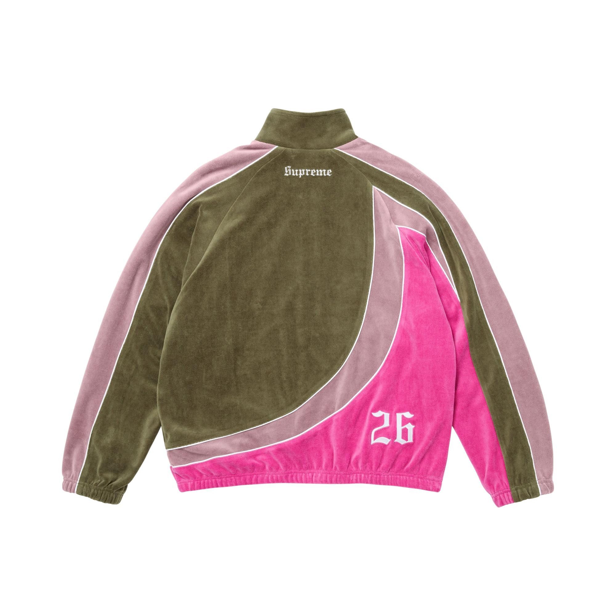 Buy Supreme x Umbro Velour Track Jacket 'Olive' - FW26J54 OLIVE | GOAT