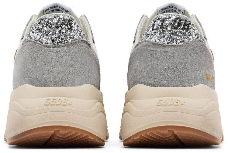 Golden Goose Wmns Running Sole Silver White Cream