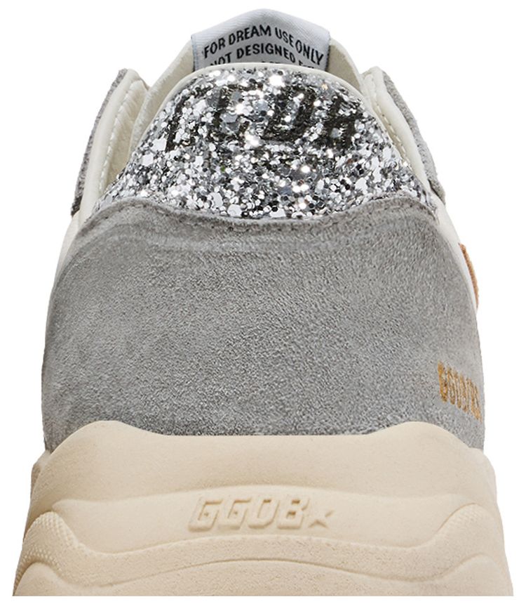 Golden Goose Wmns Running Sole Silver White Cream