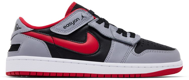 Air Jordan 1 Low FlyEase Cement Fire Red