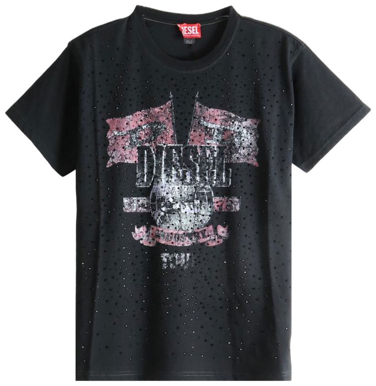 Diesel Marly T Shirt Black