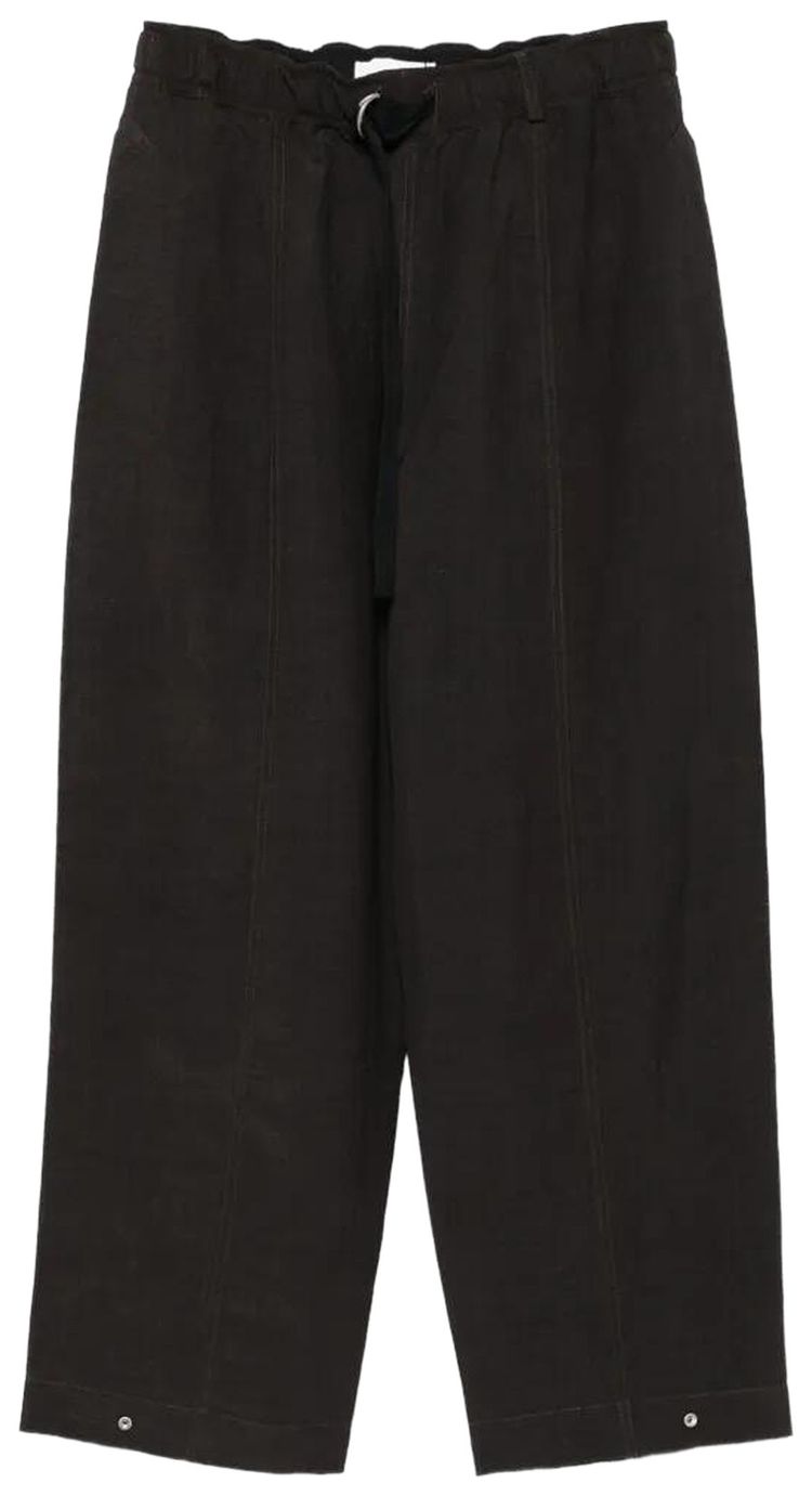Studio Nicholson Draw Cord Elastic Pant Tan