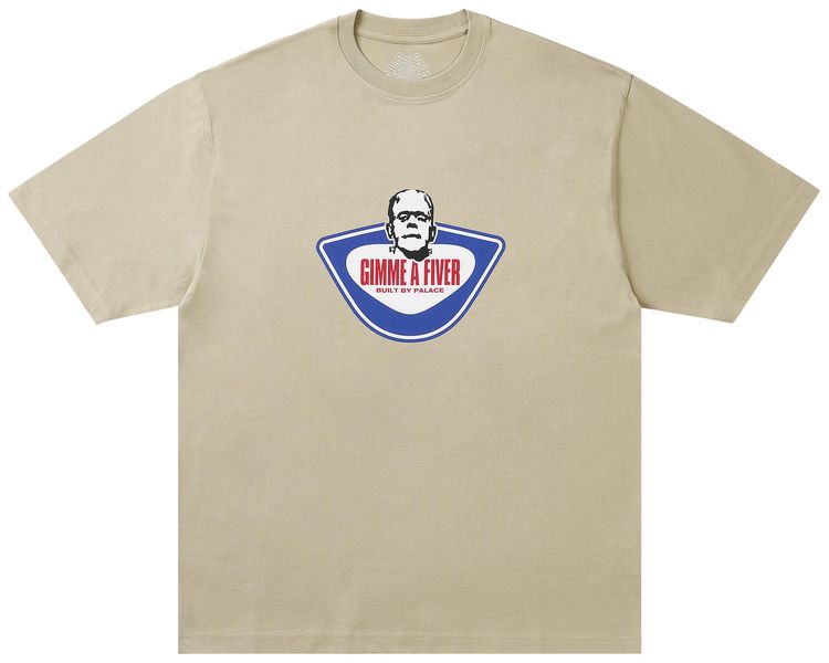 Palace Fiver T Shirt Chalky Green