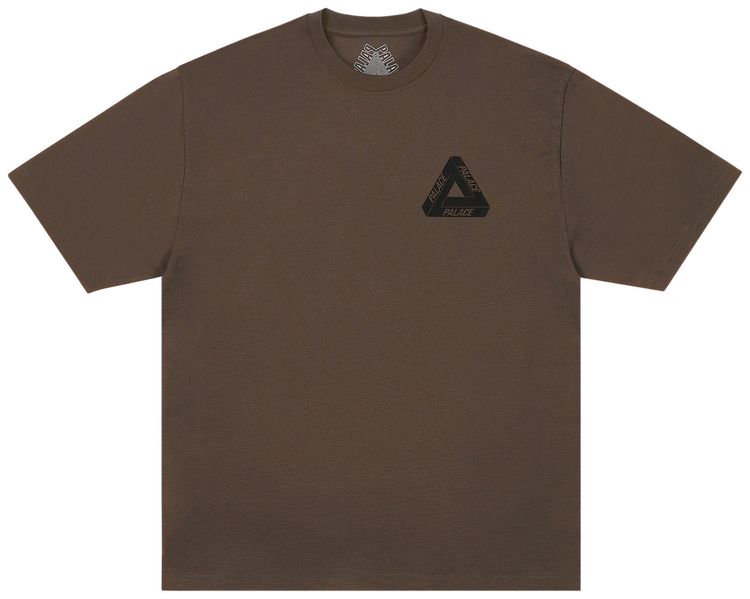Palace Skull Tri T Shirt Chocco Brown