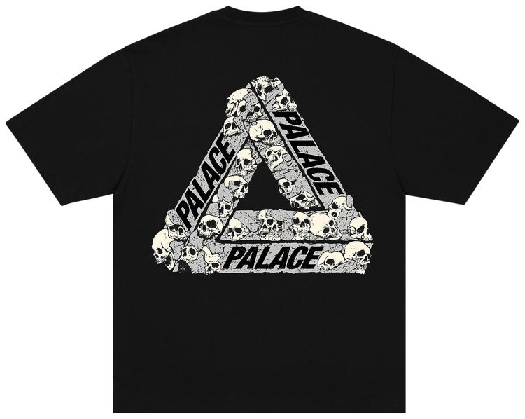 Palace Skull Tri T Shirt Black