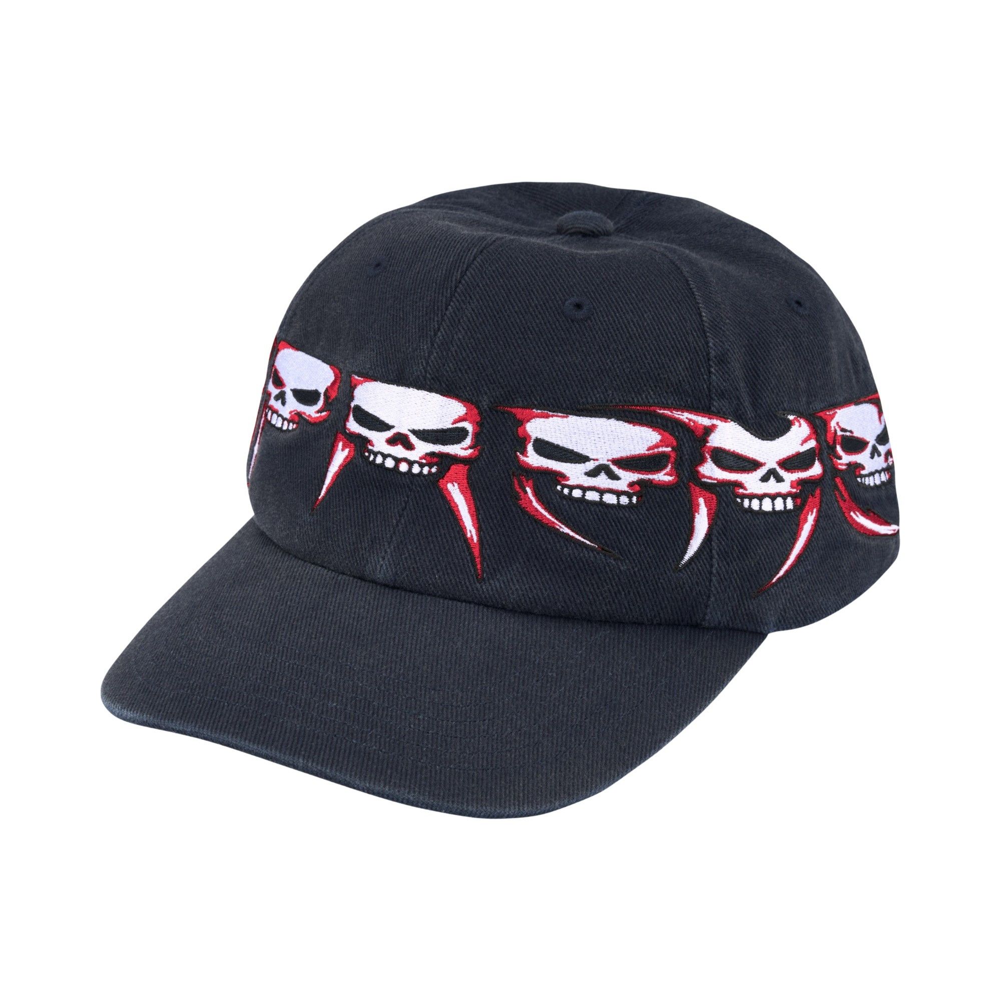 Buy Supreme Skulls Spellout 6-Panel 'Navy' - FW26H64 NAVY | GOAT