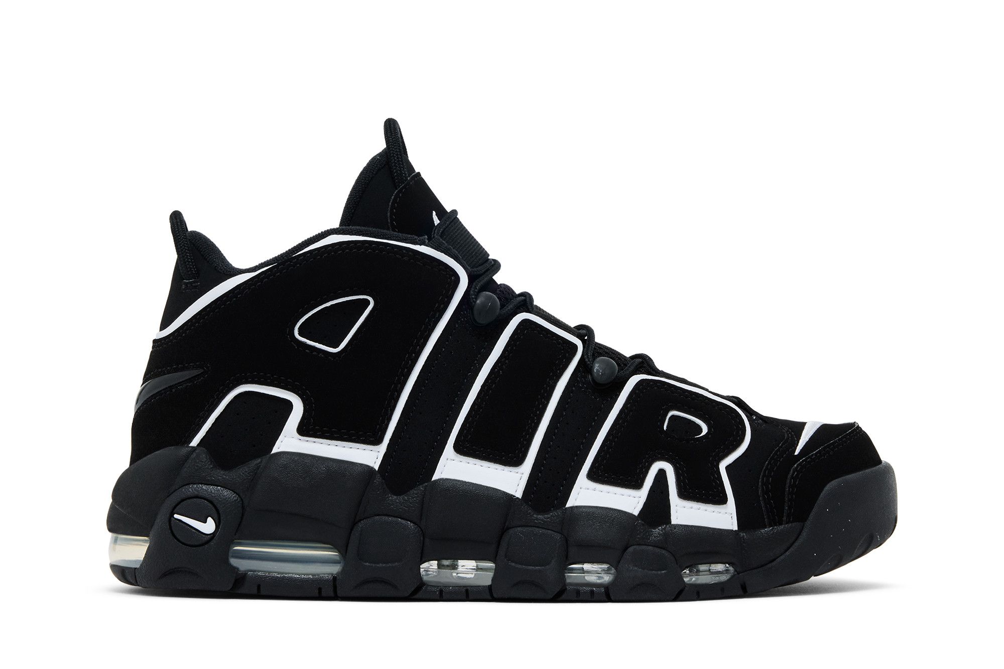 Buy Nike Air More Uptempo '96 'Black White' 2023 - FV2291 001 | GOAT