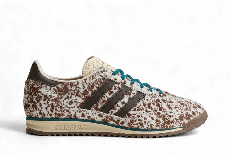 adidas Wmns SL 72 OG Pony Print   Off White Dark Brown