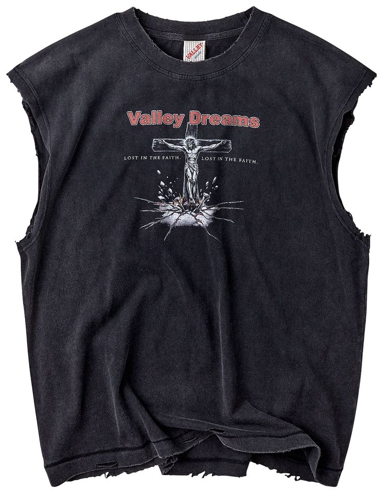 Vale Forever Concrete Cross Tank Black