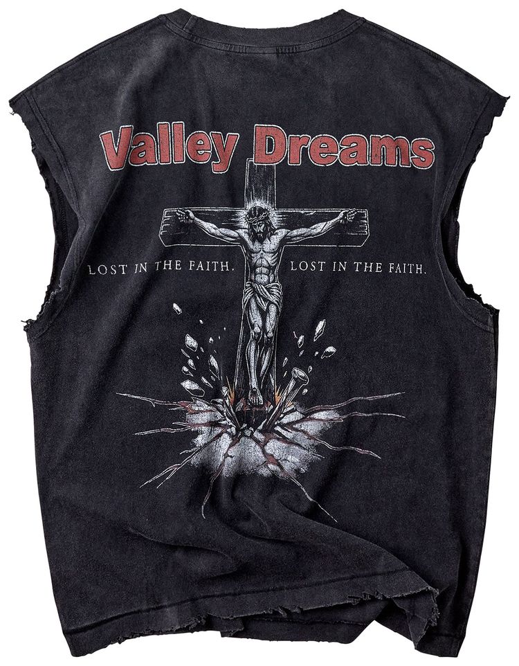 Vale Forever Concrete Cross Tank Black