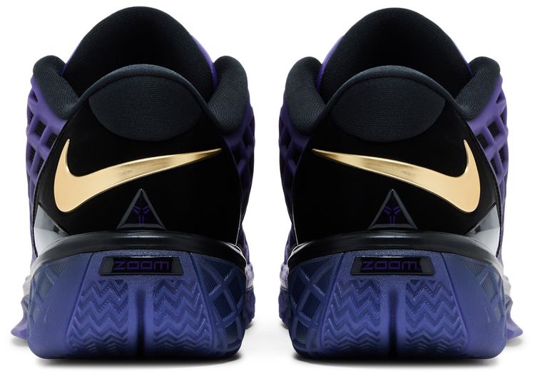 FC Barcelona x Nike Kobe 3 Low Protro Black Gold Metallic