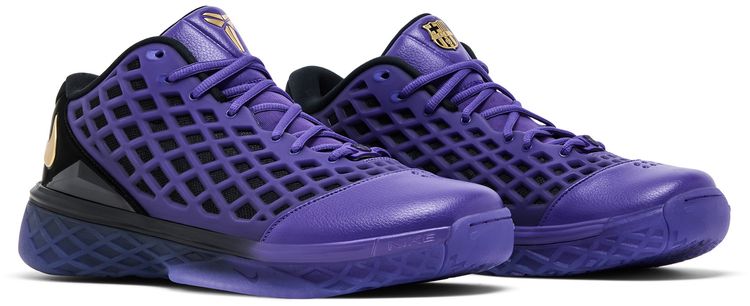 FC Barcelona x Nike Kobe 3 Low Protro Black Gold Metallic