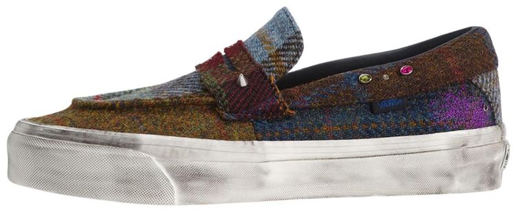 Vans Premium Harris Tweed Loafer 53 Brown