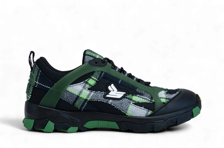 Eric Emanuel x Sicko Plaid Green Black