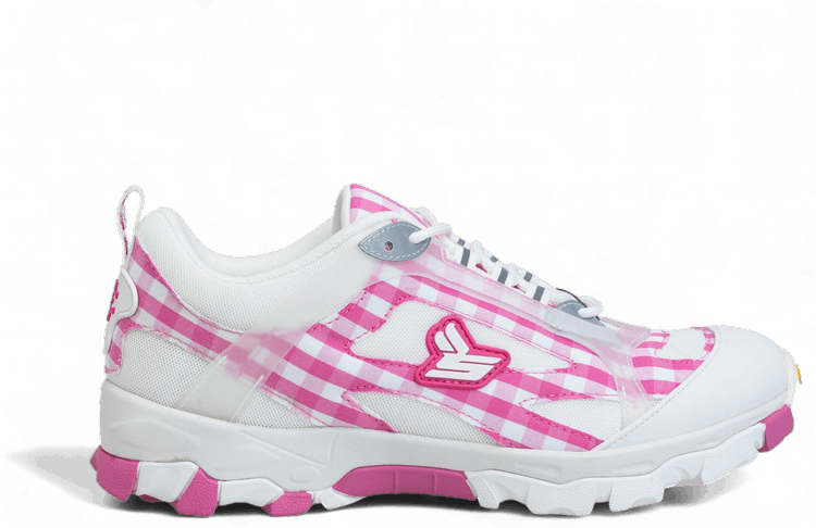 Eric Emanuel x Sicko Plaid Pink White