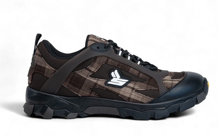 Eric Emanuel x Sicko Plaid Brown Black