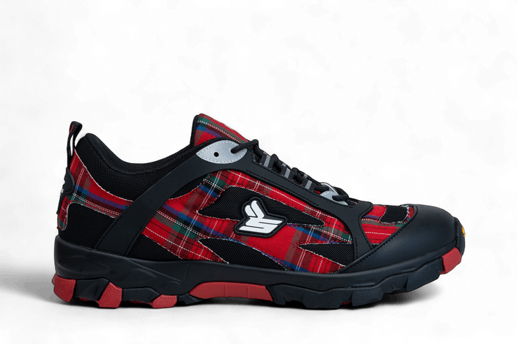 Eric Emanuel x Sicko Plaid Red Black
