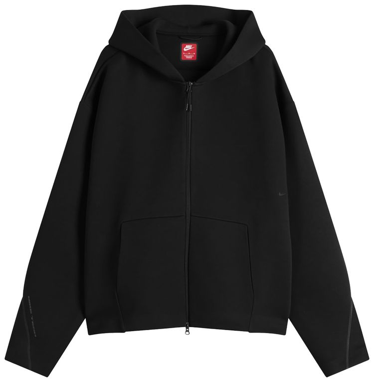 Nike Tech Fleece Full Zip Hoodie Black