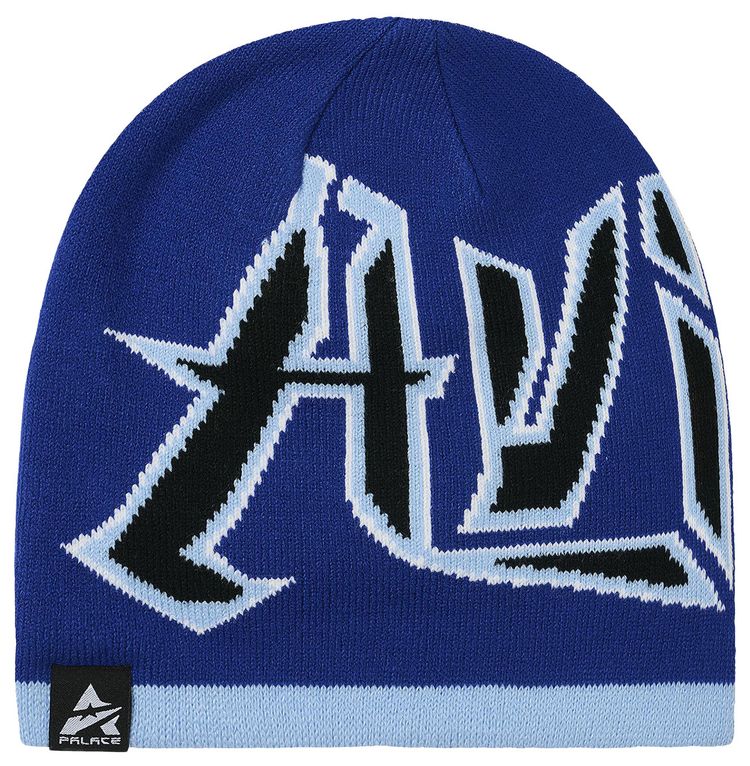 Palace x Avirex Nein Cuff Beanie Blue