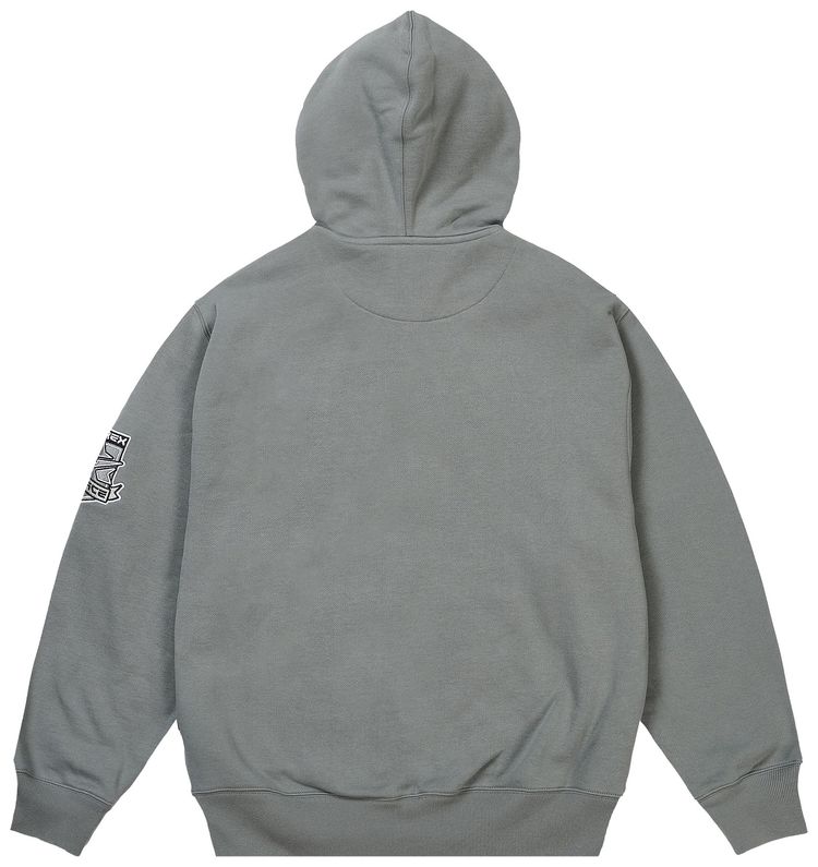Palace x Avirex Zip Hood Charcoal