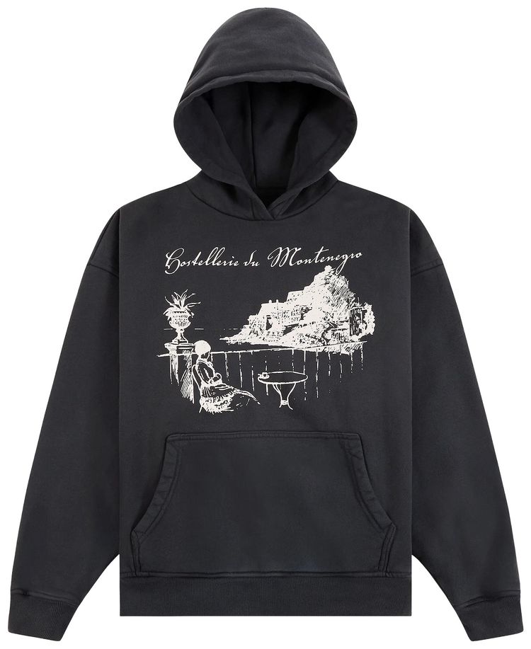 Rhude Montenegro Morada Hoodie Black