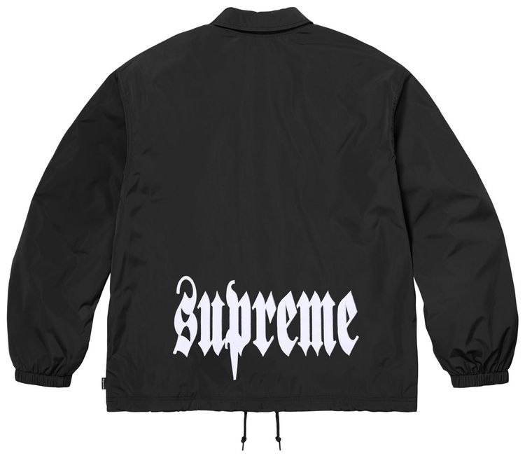 Supreme Coaches Jacket Black