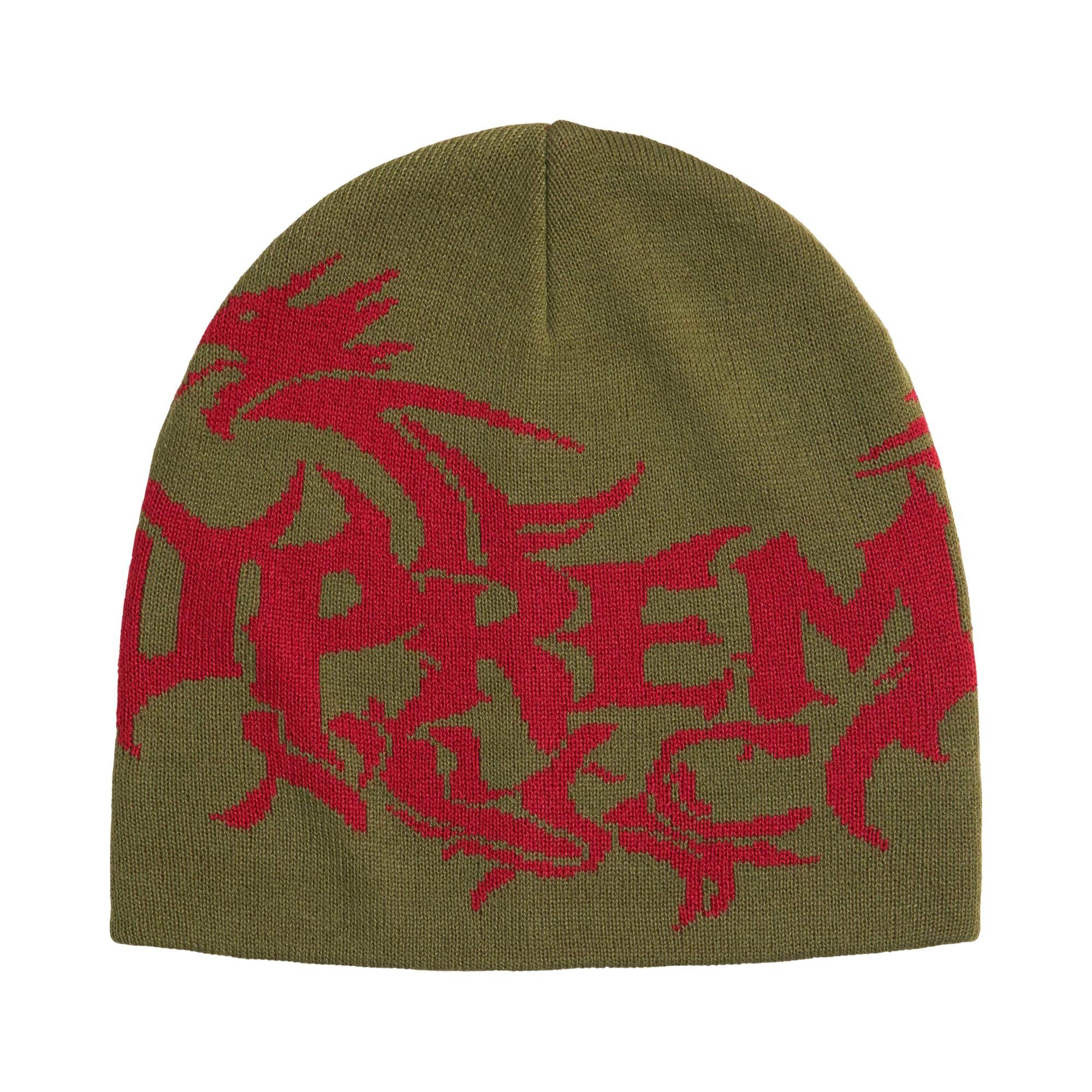 Buy Supreme Dragon Beanie 'Olive' - FW26BN60 OLIVE | GOAT
