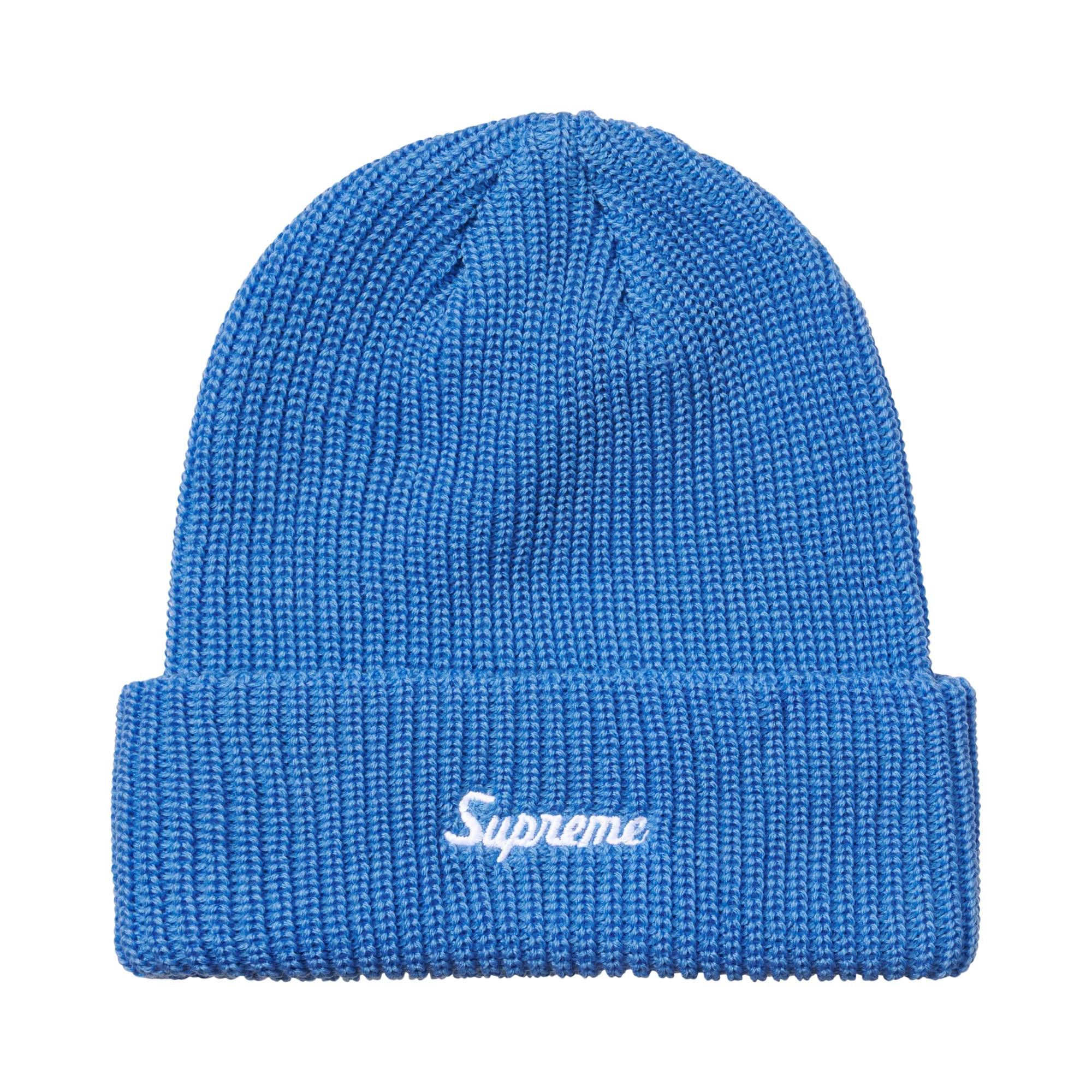 Buy Supreme Loose Gauge Beanie 'Blue' - FW26BN10 BLUE | GOAT
