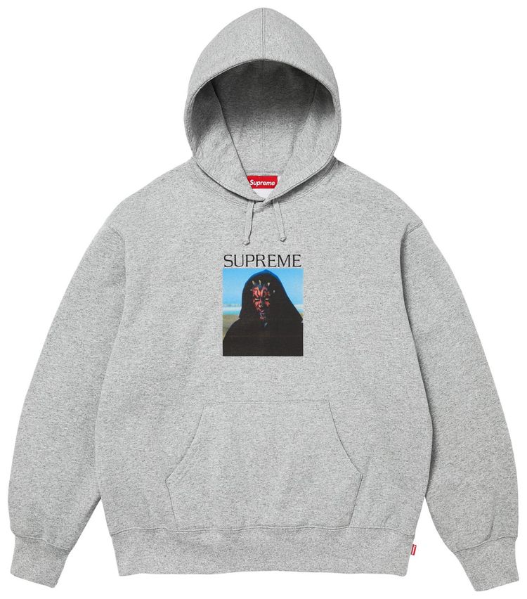 Supreme Sith Hooded Sweatshirt Heather Grey