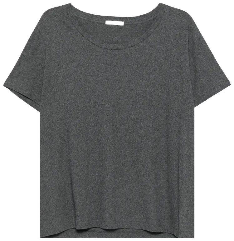 The Row Dera Top Charcoal Melange