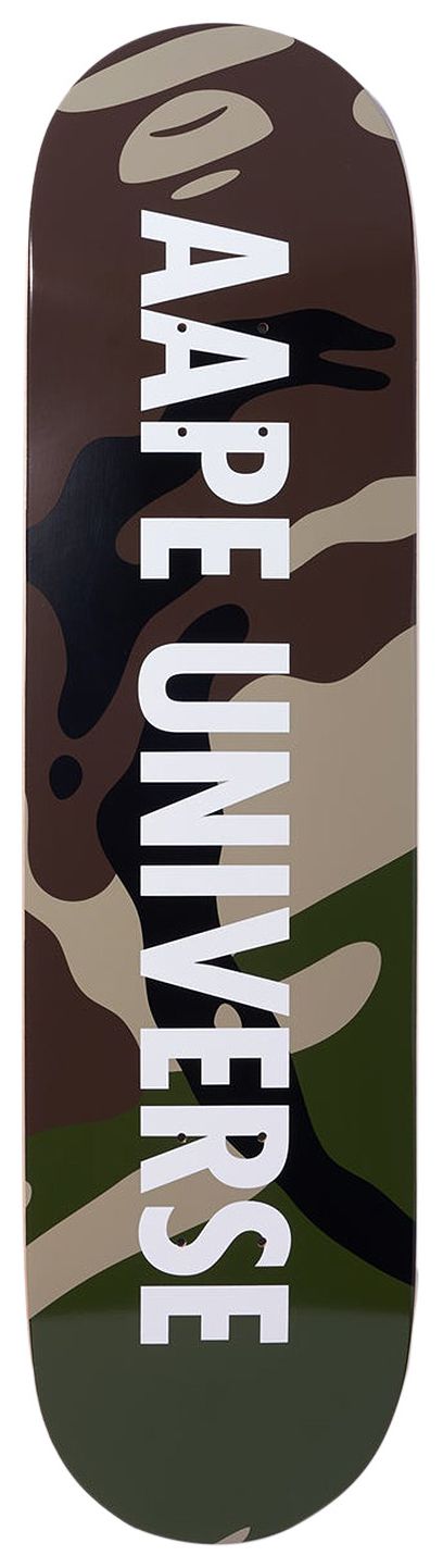 AAPE Logo Skateboard GreenMulti