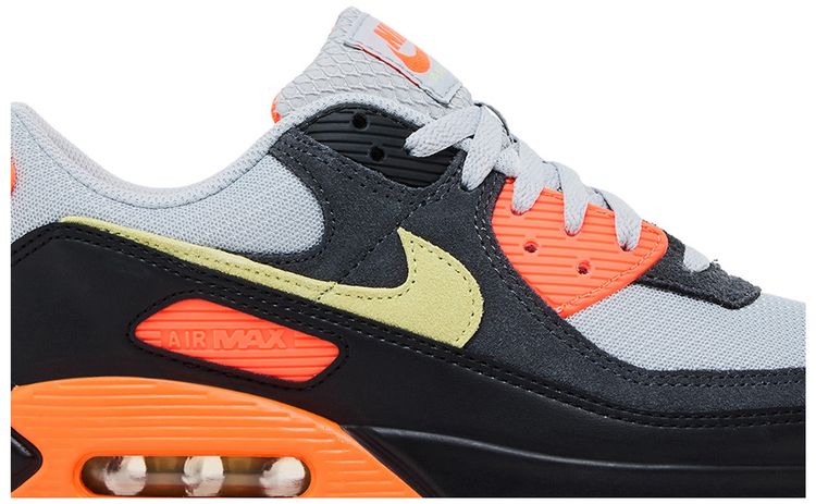Nike Air Max 90 Smoke Grey Hyper Crimson