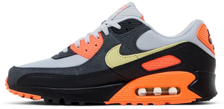 Nike Air Max 90 Smoke Grey Hyper Crimson