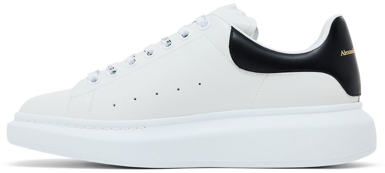 Alexander McQueen Oversized Sneaker White Black 2025