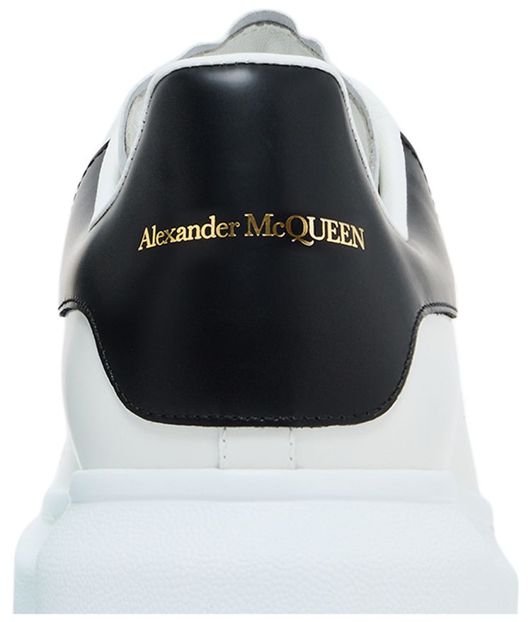 Alexander McQueen Oversized Sneaker White Black 2025