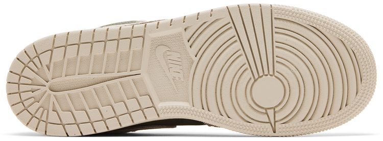 Air Jordan 1 Low SE GS Medium Olive Sail