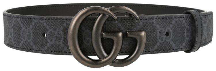 Gucci GG Marmont Thin Belt Black