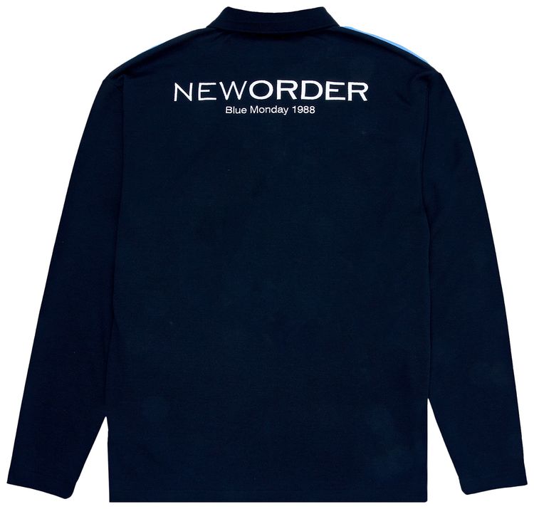 Pleasures Blue Monday Polo Shirt Black