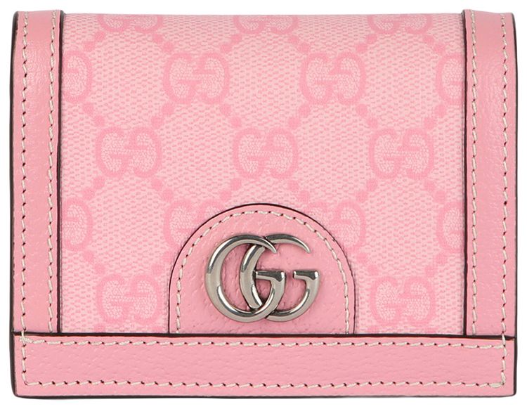 Gucci Ophidia GG Card Case Pink