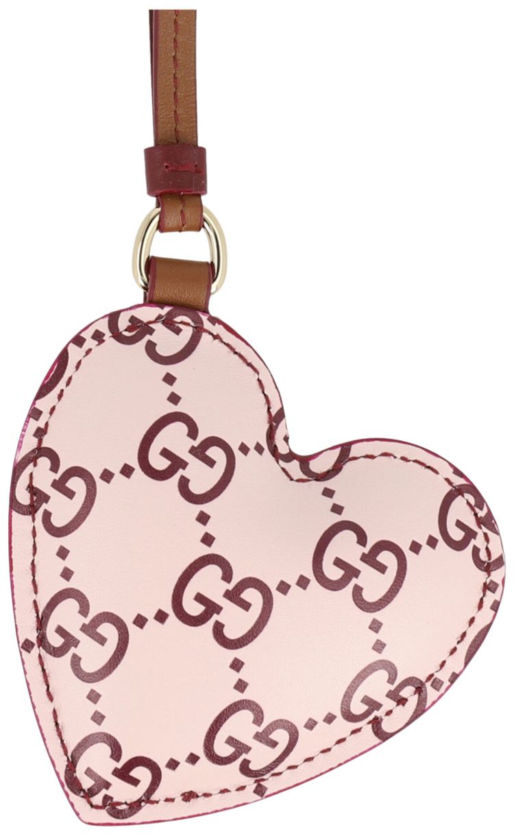 Gucci Heart Shaped Keychain Multi