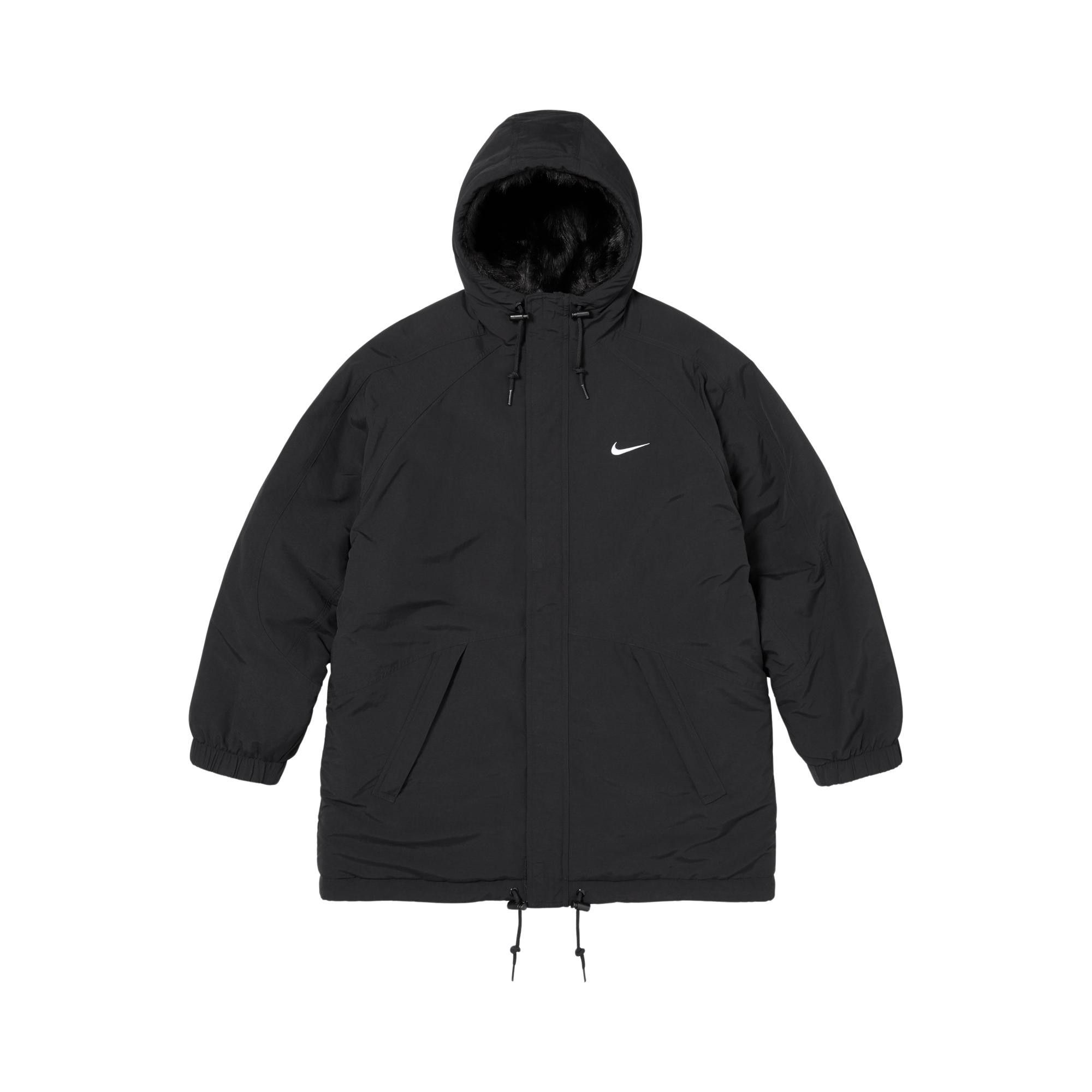 Buy Supreme x Nike Faux Fur Reversible Parka 'Black' - FW26J1