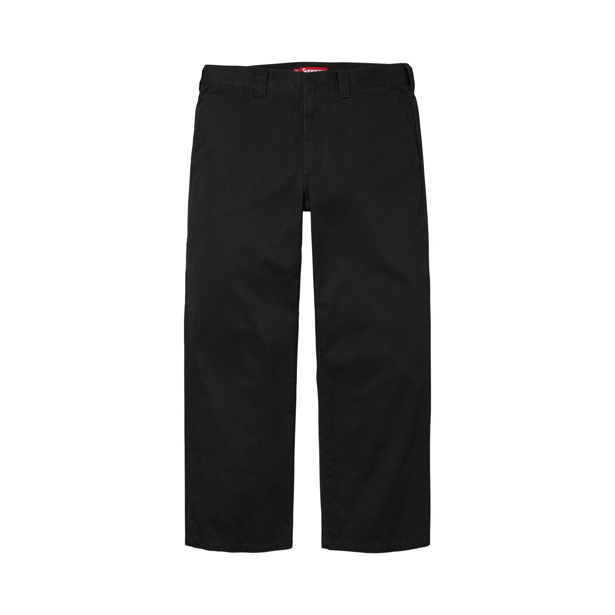 Buy Supreme Work Pant 'Black' - FW26P79 BLACK | GOAT